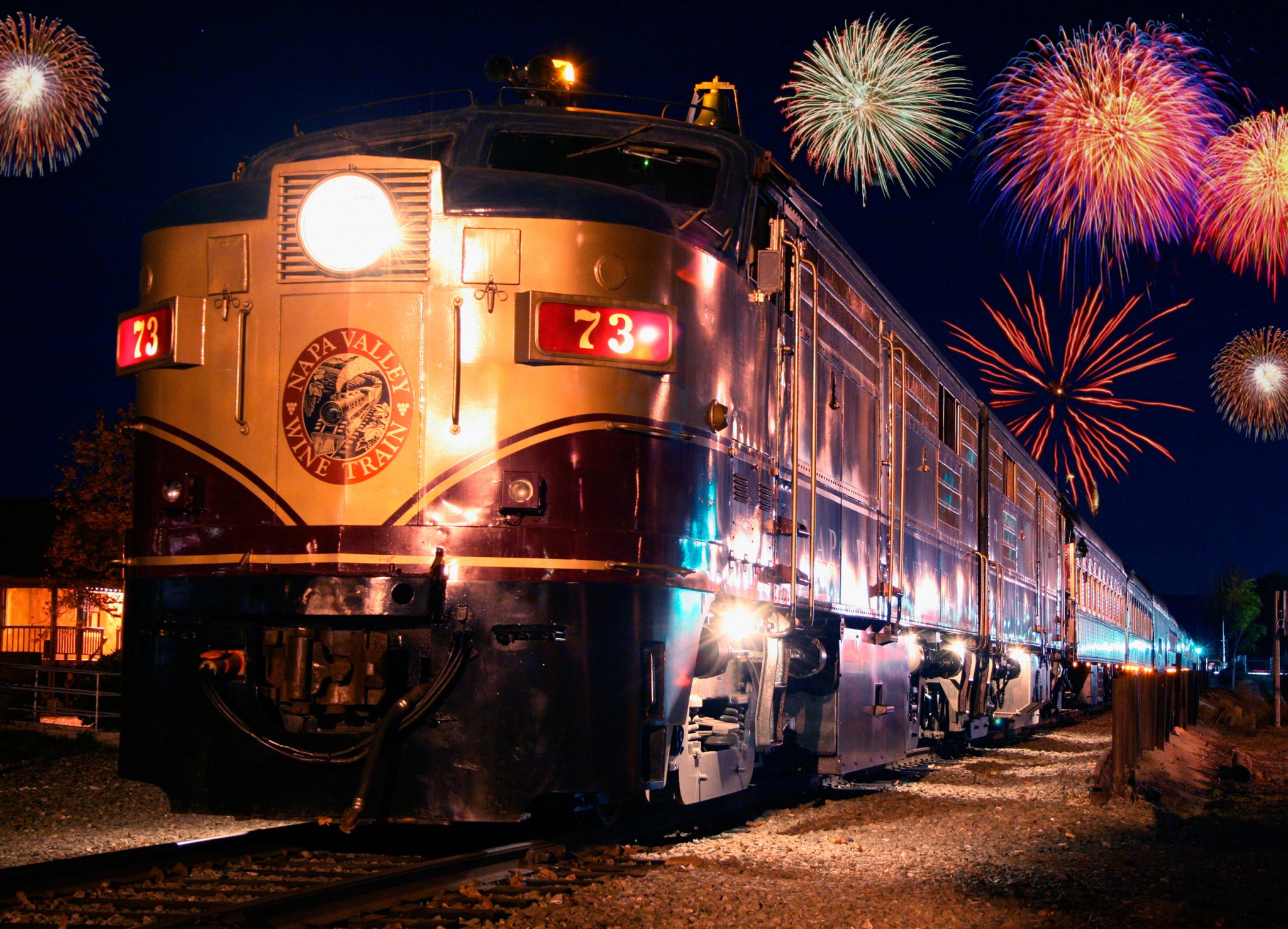 New Years Eve on Napa Valley Wine Train