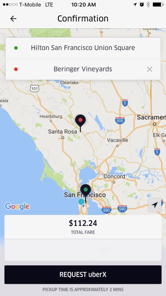 cost_to_uber_from_san_francisco_to-_napa_beringer_vineyards_winery